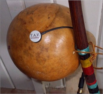 El pickup TB68/1P en el berimbau El berimbau