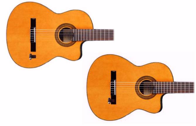 Pickup guitare flamenco
